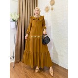 LIVI-016 LIVI Midi Dress Crinkle Airflow